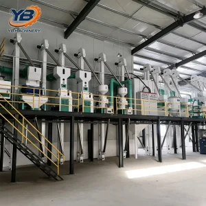 20-100t/D Planta de Molienda de Arroz Completa Línea de Procesamiento de Arroz