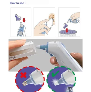 High Standard Disposable Thermoscan Ear Medical Instrument Probe Cover
