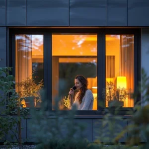 Customized Double Glass Aluminum Alloy Fixed Inward and Outward Open Window Thick Profile Aluminium Casement Windows