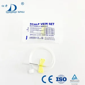 Medical Use Butterfly Intravenous Disposable Sterile Hypodermic Scalp Vein Needle