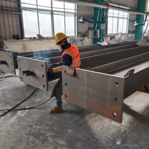Heavy-Duty Steel Columns &amp; Beams for Industrial Plants