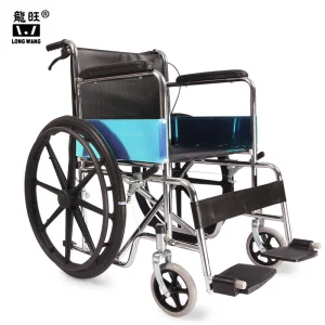 Folding Wheelchair Medical Device Silla De Ruedas Economica Manual Wheel Chair