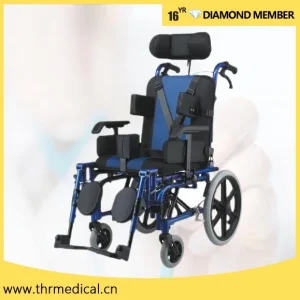 Reclining High Backrest Type Wheelchair for Cerebral Palsy Children (THR-CW958L)