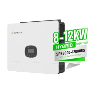 Inversor Solar Híbrido Growatt de Alta Eficiencia