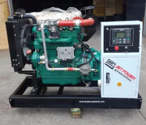 Methane Gas/ Natural Gas/LPG Gas Gesnet Open Frame 20kw Biogas Generator Set