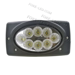 40W Luzes LED Agrícolas Foke para Veículos de Agricultura para Tratores Luz de Trabalho Inundante para Tratores