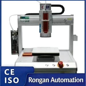 Ra Four-Axis Intelligent Glue Dispensing Robot / Programmable Rotary Glue Gun / Automotive Electronic Adhesive Coating Machine