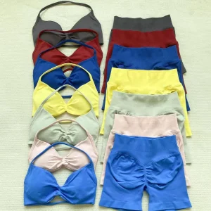 Ropa deportiva Dfyne Yoga, pantalones cortos de gimnasio