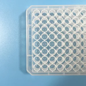Laboratory Consumables Plastic Disposable 96 Round Well U Bottom Cell Culture Plate Microplate 0.4ml Multi Channel Tissue Culture Plate
