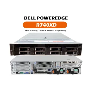 24 Disk Nvme U.2 Server with Platinum 48-thread Processor 128G Memory Dual 7500W Power Supply R740XD Stock