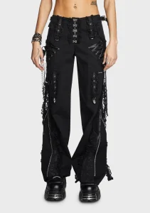 Novas Calças Cargo de Denim com Cintura Baixa