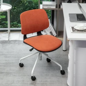 Armless Home Office Desk Chair