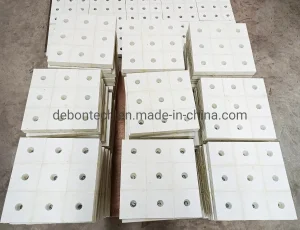 500mm 99% Ai2o3 Ceramic Tiles Mosaic Tile Rubber Backed Plane