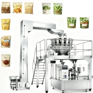 Máquina de Embalagem de Saco Sachet Vertical Flowpack para Açúcar, Alimentos, Água, Saquinho de Chá, Pó, Fruta, Café, Líquido