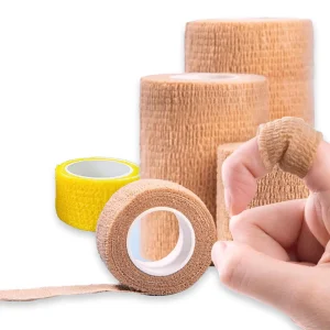 Non-Woven Self Adhesive Cohesive Bandage Medical Elastic Bandage Wound Dressing