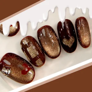 Heart-Shaped Nail Art Stickers