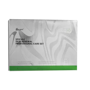 COSMO Spicule Skin Renewal Professional Care Set Calming Essence Formulated With Hyaluronic Acid, Ectoin and Copper Peptides