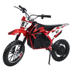 Mini Electric Dirt Bike 36V 500W Electric Motorcycle for Kids