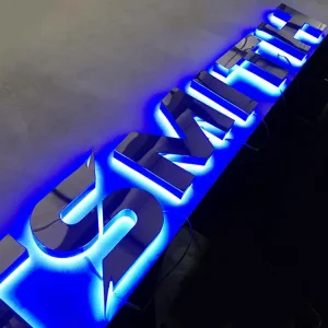 Wholesale 3D Led Channel Letter Signage Backlit Business Led Sign Suppliers, Exporter