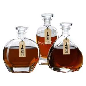 Customized Unique Luxury Liquor Glass Bottle