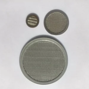 304 316 Stainless Steel Disc Metal Braided Wire Mesh Filtered Water Vent Filter Mesh Disc Screen Plate