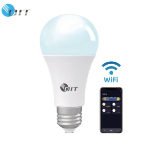 Smart WiFi LED Bulb with Voice Control and Time Scheduling Features