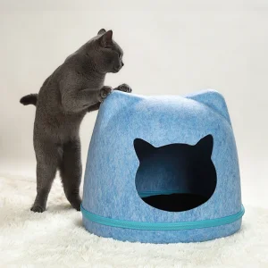 Felt Cat Bed Cave