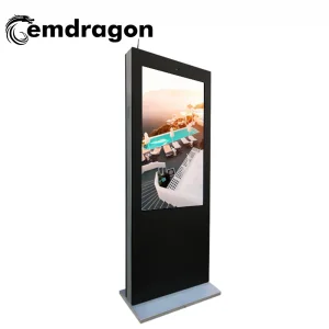 2019 New 55 Inch Wind-Cooled Vertical Screen Landing Outdoor Advertising Machine 55inch WiFi Wireless LCD Screen Digital