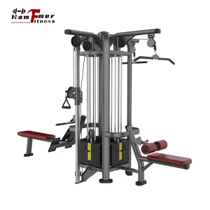 Selectorized Strength Multi Jungle 4 Stacks Gym Fitness Cable Cross Functional Trainer