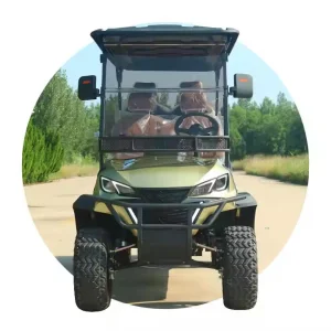 Utility Pickup Golf Cart with Cargo Bed
