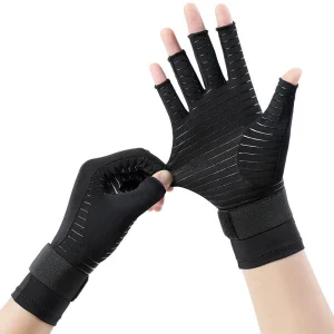 Guantes de compresión cobre