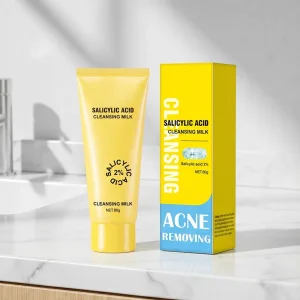 Limpeza com Ácido Salicílico para Remoção de Acne para Cuidados Diários com a Pele