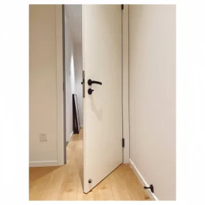 Modern Wood Bifold Door with Compact Design Ideal for Wardrobe and Closet