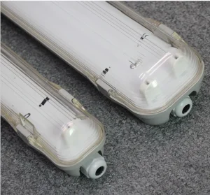 2x18w T8 Tri-proof Hanging Tube Suspended Working Waterproof Led Light Fixtures Ip65