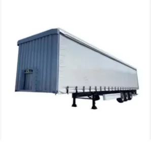 Brand 45FT Steel Side Curtain Semi-Trailers Truck Dry Van Trailer Box for Sale