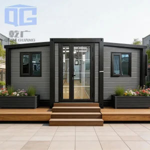 Ready Made 40ft 30ft 20ft Luxury Container House 2 Bedroom Mobile Expandable Home Steel Structure Portable House Living Space