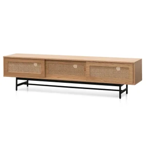 CE Certification New Design Modern TV Stand Luxury TV Cabinet with 3 Doors Rattan Living Room Cabinet Manufacturer, Suppliers