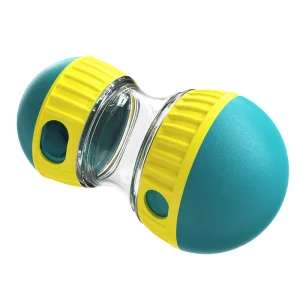 Interactive Dog Treat Dispensing Chew Toy Slow Feeder Rolling Durable for Dogs