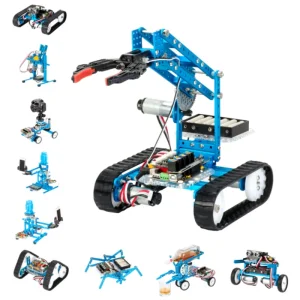Makeblock Mbot Ultimate 10 in 1 Robot Building Toys, Robotics Kit APP Remote Control Robot Toys Compatible with Arduino C &amp; Raspberry Pi, Stem Educational DIY