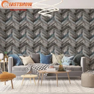Wholesale PVC Wall Paper Rolls Interior Decoration Wall Decorations for Home Waterproof Wallpaper