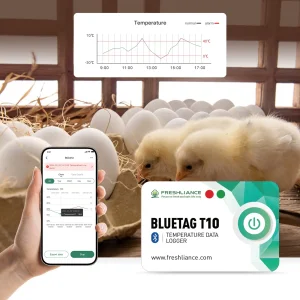 Bluetooth Temperature Logger Bluetag T10 Wireless Temperature Data Collection Device