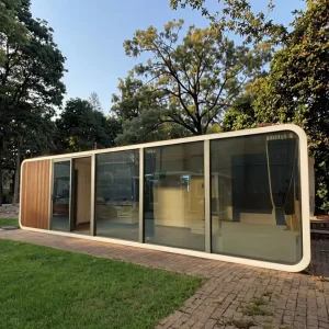 Cabana Apple Prefabricada Hotel Moderno Quarto Residencial com Casa Inteligente