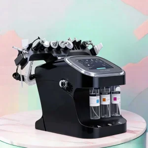 Water Snake Oxygen Facial Machine with Skin Analyzer Multifunctional Water Snake Abrasion Water Facial Care Device