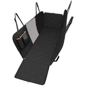 Hot Products Durable 600D Oxford Waterproof Rear Hammock Pet Dog Car Seat Cover With Side Flaps