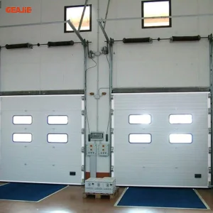 Electric Industrial Sectional Lifting Door Vertical High Lift Automatic Sliding up Door