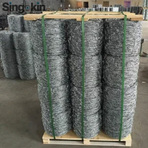 1320' Double Strand Twisted Hot DIP Galvanized Razor Barbed Wire