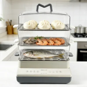 12L Touchscreen Steamer
