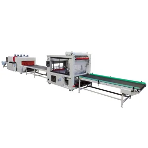 Fully Auto Horizontal Door Frame Window Aluminum Profile Shrink Packaging Machine