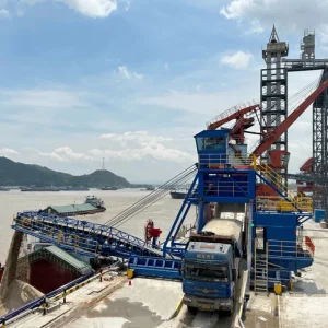 Hot Selling Pneumatic Conveying System Continuous Ship Unloader/Loader Bulk Unloading New Condition