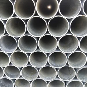 China Pre Galvanized Round Steel Pipe Q235B